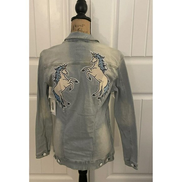 Lularoe Jaxon Jean Jacket‎ - Picture 3 of 7